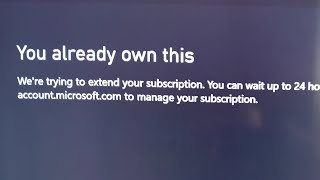 Fix Xbox game pass not working Xbox you already own this game play not working Xbox server down [upl. by Jack144]