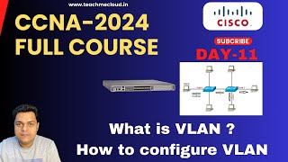 What is VLAN  How to configure VLAN Step by Step guide  DAY11 [upl. by Elleval634]