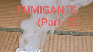 organic synthetic insecticides  Part6 fumigants [upl. by Yttiy]