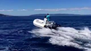 ZAR mini RIB PRO action PRO RIB14 DL with YAMAHA F50FETL amp PRO RIB 16 DL with Suzuki DF40ATL [upl. by Sholley556]