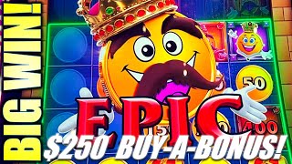 THIS TURNED EPIC 250 BUYABONUS 🛍 NEW MR CASHMAN LINK Slot Machine Aristocrat Gaming [upl. by Brozak]