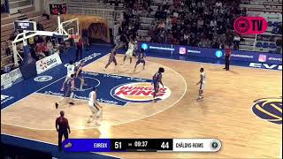 RESUME J10 EVREUX VS CHAMPAGNE BASKET [upl. by Neelrihs850]