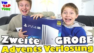 Verlosung BEENDET  Zweite GROßE PS4 Advents Verlosung 🎅 TipTapTube😁Familienkanal 👨‍👩‍👦‍👦 [upl. by Levon364]