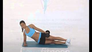 Side Plank  Hip amp Dumbbell Lateral Raise [upl. by Cicely]