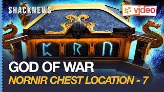 God of War Nornir Chest 7  Midgard  Foothills [upl. by Yraunaj]