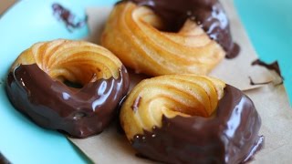 ドーナツ の作り方（フレンチクルーラー）How to make donuts Doughnuts French Cruller [upl. by Yarezed]