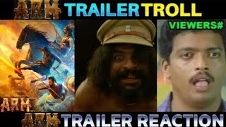 ARM TRAILER TROLL 💥 ARM TRAILER REACTION IN HINDI [upl. by Attebasile]