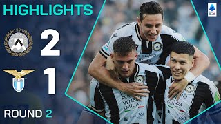 UDINESELAZIO 21  HIGHLIGHTS  Lucca and Thauvin seal massive win for hosts  Serie A 202425 [upl. by Booze]