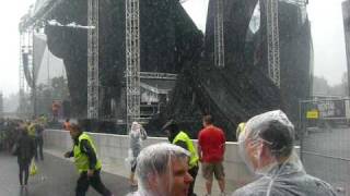 Downburst at Sonisphere Festival in Pori Finland 882010 [upl. by Lait]