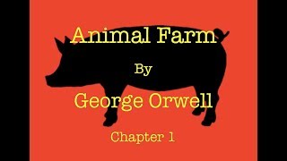 Animal Farm Chapter 1 audiobook [upl. by Ginnifer]