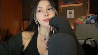 ASMR TO FEEL EXTRA SLEEPY 🎀 up close whispers hand sounds trigger words perfume plucking etc [upl. by Shig]