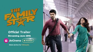 The Family Star Trailer in Hindi  Streaming On JioCinema Premium  28th June  Vijay Mrunal [upl. by Zanas]