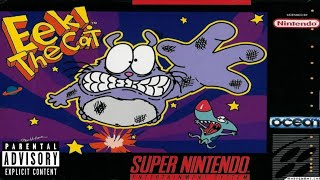 SNES EEK THE CAT Gameplay Only SNES RETRO 1080p60fps [upl. by Ahsennek786]