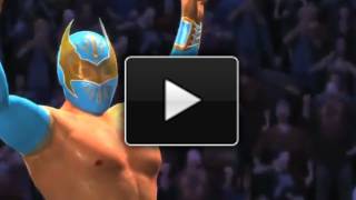 WWE 12 Sin Caras Mistico Entrance  Finisher WWE 12 Footage [upl. by Lemhaj795]