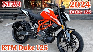 New 2024 Model Ktm Duke 125 Review  Ktm Duke 125 New Model 2024  ktm duke 125 vs mt 15 [upl. by Kurtzman39]