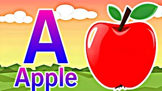 ABC Phonic Song  Toddler Learning Video Songs A for Apple Nursery Rhymes Alphabet Song for kids [upl. by Stead]