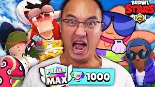 MES PREMIERS PALIER MAX SUR BRAWL STARS [upl. by Hgeilhsa]