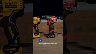 Comparativa de taladros 12v milwaukeetools dewalt metabo boschherramientas [upl. by Anilecram]