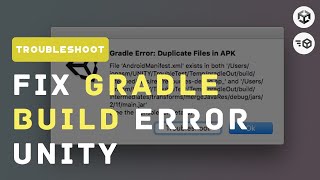 Fix Gradle Build Error Unity Version 2022 And 2021 [upl. by Kolodgie]