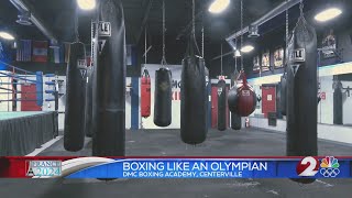 Boxing in the limelight at the Olympics but also this local academy [upl. by Dmitri]