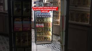 Tour of WHITTAKERS CHOCOLATE SHOP at AUCKLAND INTERNATIONAL AIRPORT shorts newzealand love [upl. by Ihtak]