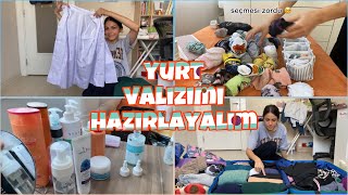 üniversite amp yurt valiz hazırlama bismillah [upl. by Shermie]