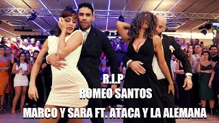 Romeo Santos  RIP  ATACA Y LA ALEMANA  MARCO Y SARA BACHATAVENGERS  BCN BACHATA CONGRESS 2022 [upl. by Duax727]