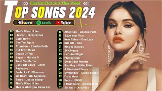 Top 40 Songs of 2023 2024  Billboard Hot 100 This Week  Best Pop Music Playlist on Spotify 2024 [upl. by Elisee]