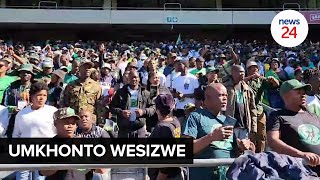 WATCH  The uMkhonto weSizwe Party launch their manifesto at Orlando Stadium [upl. by Nelle]