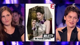 Laetitia Casta amp Joséphine Draï  On nest pas couché 28 février 2015 ONPC [upl. by Rabush128]