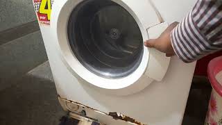 Emergency WASHING MACHINELOCKED DOOR How to open washing machine LOCKED door [upl. by Lemrej]