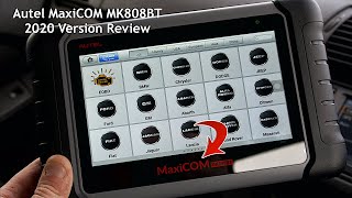 Autel MaxiCOM MK808BT 2020 Version Review [upl. by Andriana694]