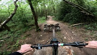 bardon hill mtb black jumps on Merida e160 18052023 [upl. by Kampmeier]