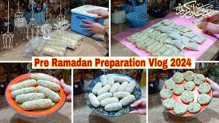 Pre Ramadan Preparation Vlog 2024  6 Make And Freez Ramadan Recipes  Iftar Special Recipes Easy [upl. by Assetnoc]