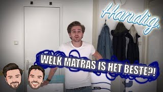 De ultieme matrassen test  Emma vs Simba vs Eve vs Matt  Welk matras moet je kopen [upl. by Arlina]