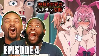 KamiKatsu Working for God in a Godless Episode 4 Reaction [upl. by Enuj]