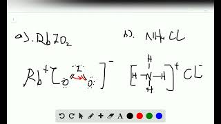 Each compound contains both ionic and covalent bonds Write ionic Lewis structures for each includi [upl. by Nahsab]