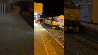 37601 Thrashes through Stamford working 5M57 Yarmouth to Leicester LIP [upl. by Haret803]