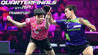 Lin YunJu vs Hugo Calderano  Thrilling match in WTT Champions Frankfurt 2024 [upl. by Seagrave805]