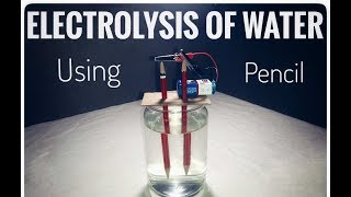 Electrolysis of Water a Simple Experiment [upl. by Haggi207]