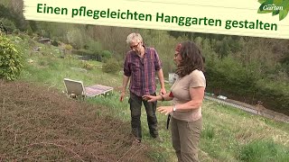 Einen pflegeleichten Hanggarten als Erholungsgarten gestalten  MDR Garten [upl. by Halstead]