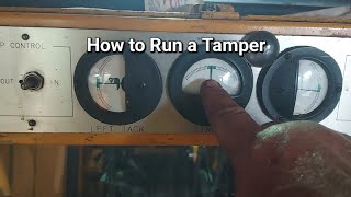 How to Operate a Jackson 6700 Tamper [upl. by Roselle528]