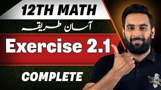 12th Math  Exercise 21 Complete 🔥  Chapter 2 Differentiation  Fsc amp Ics  Sir Usama [upl. by Groscr]