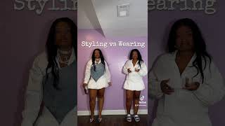 Get Dressed With Me How To Style Bubble Mini Skirt fashion demure [upl. by Essilec]