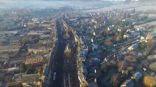 A cold winter morning in Chipping Campden Cotswolds [upl. by Noami]