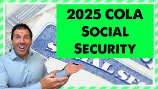 1 MINUTE AGO 2025 Social Security COLA ANNOUNCED [upl. by Yeldua]