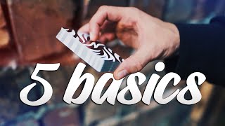 Learn Cardistry Basics ● 5 BEGINNER TIPS [upl. by Bevis]