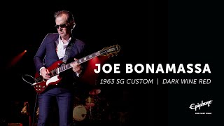 Epiphone Joe Bonamassa 1963 SG Custom Guitar  Demo amp Rundown with Joe Bonamassa [upl. by Einnel]