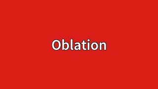 Oblation Meaning [upl. by Monah]