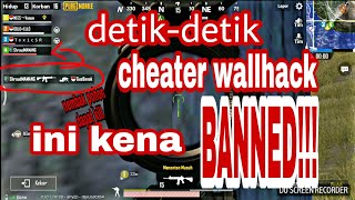 DETIK DETIK CHEATER PUBGM INI KENA BANNED [upl. by Greenstein828]